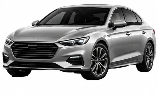 Sedan executivo prata